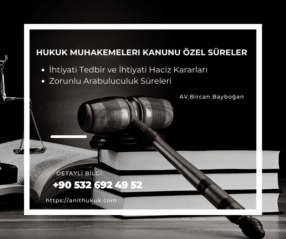 Hukuk Muhakemeleri Kanunu ve Süreleri 1 - 182 3 hukuk_muhakemeleri_kanunu