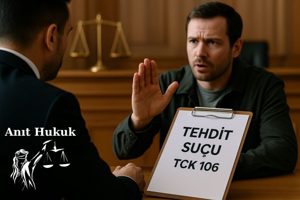 Tehdit ve Hakaret Suçu TCK 125 - 106 2 Tehdit ve hakaret suçu nedeniyle yargılanan bir kişinin mahkemede ifade vermesi