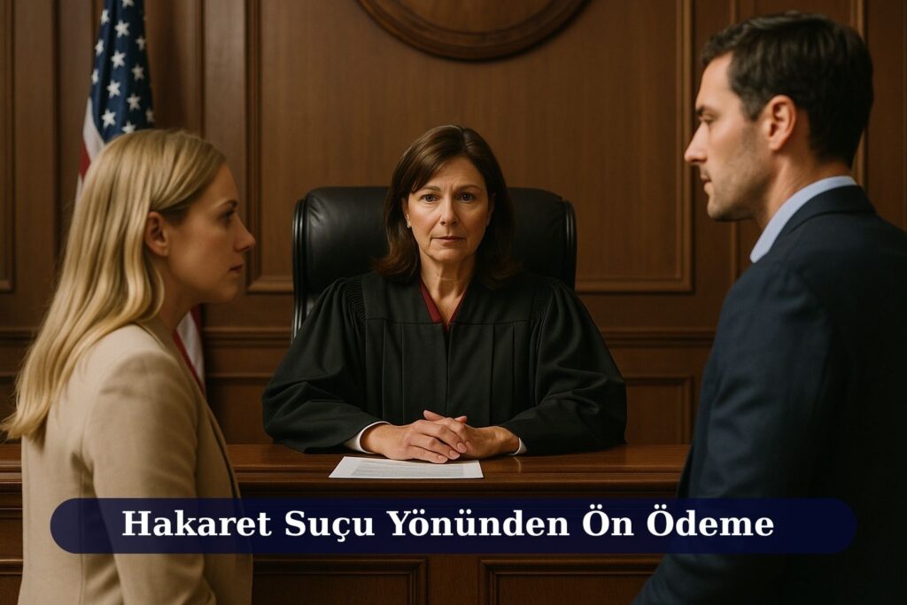 Tehdit ve Hakaret Suçu TCK 125 - 106 4 Mahkeme salonunda hakimin önünde uzlaşan iki davalı taraf