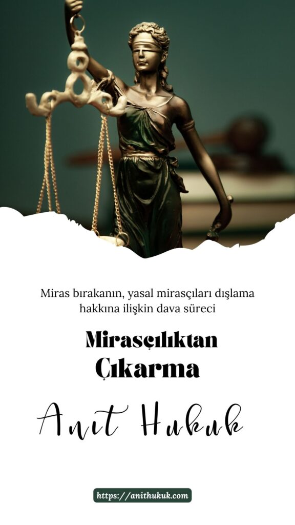 Mirasçılıktan Çıkarma 2025 3 Miras paylaşılan aile bireyleri ve miras dışı bırakılan kişinin sembolize edildiği tablo