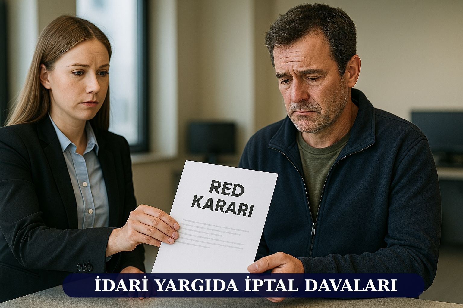 İdari Yargıda İptal Davaları, İYUK 2577 1 İdari yargıda iptal davaları – Avukatın müvekkile red kararını göstermesi
